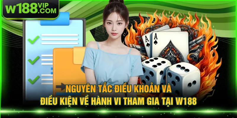 Nguyên tắc điều khoản và điều kiện về hành vi tham gia tại W188